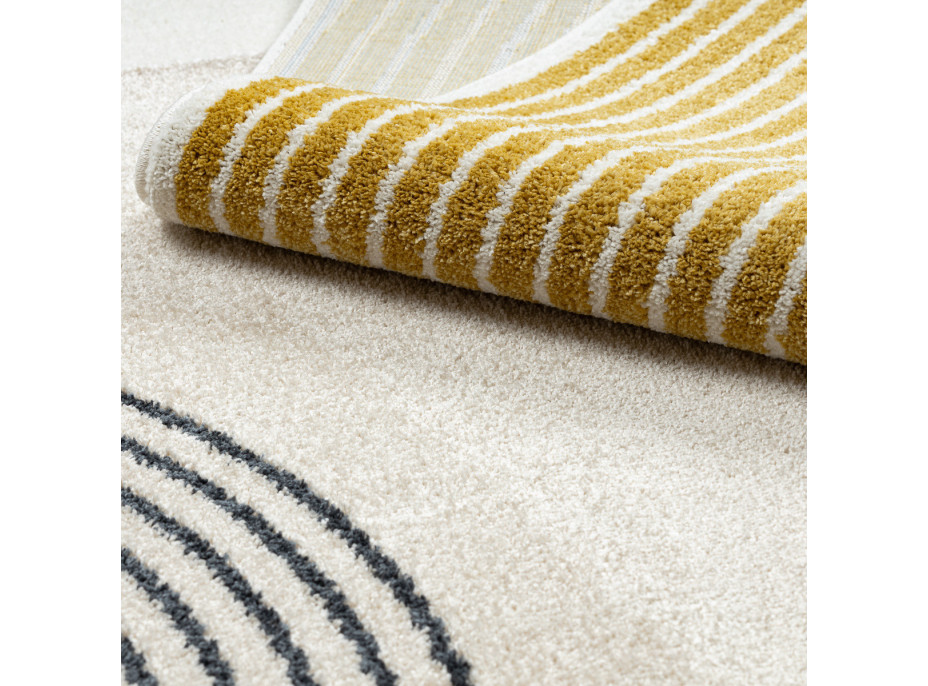 Kusový koberec Fusion 0240 cream/yellow