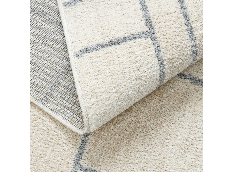 Kusový koberec Fusion 0806 cream/l. grey