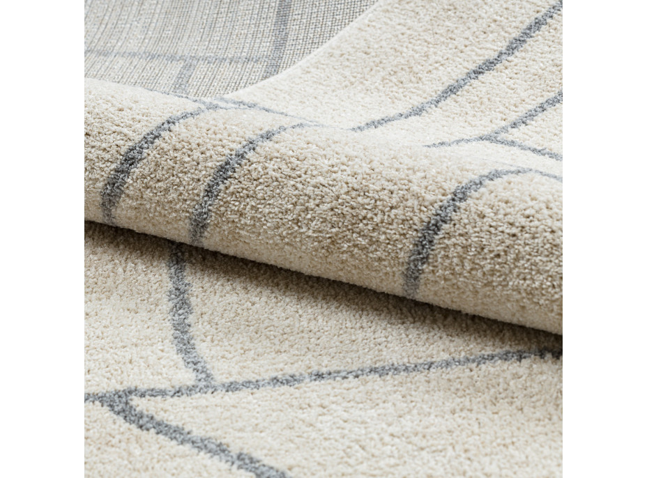 Kusový koberec Fusion 0806 cream/l. grey