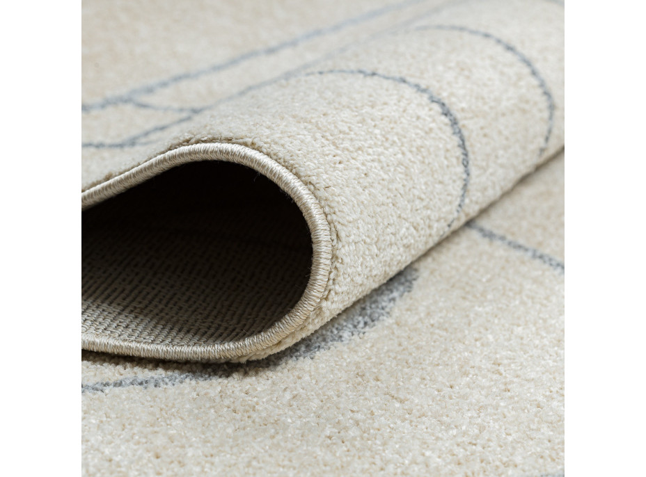 Kusový koberec Fusion 0806 cream/l. grey