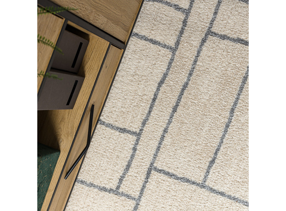 Kusový koberec Fusion 0806 cream/l. grey