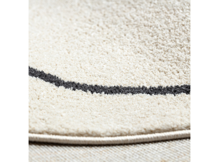 Kusový koberec Fusion 8297 cream/dark grey