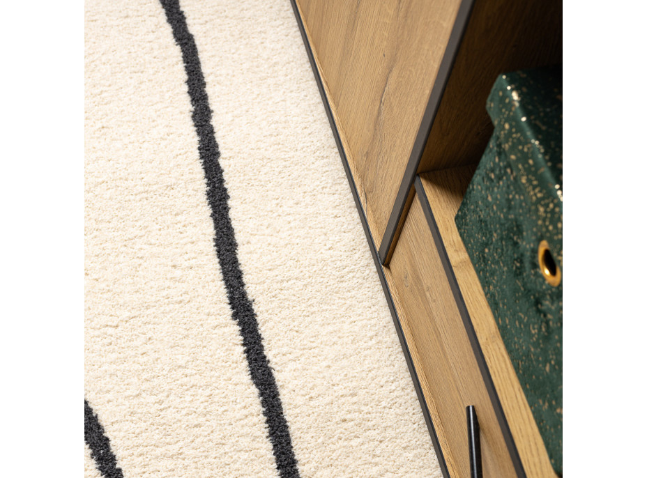 Kusový koberec Fusion 8297 cream/dark grey