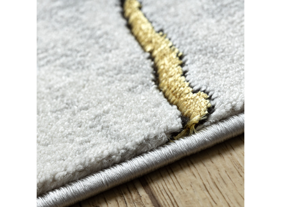 Kusový koberec Allure 1963 white/gold