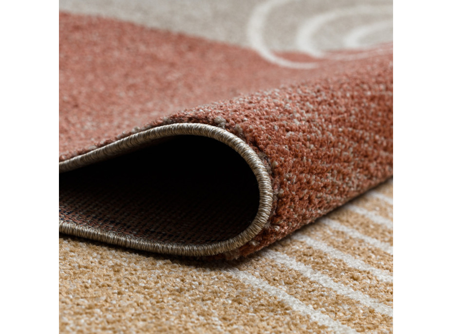Kusový koberec Fusion 0810 beige/terra