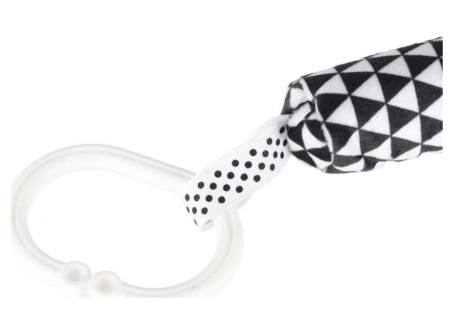 Senzorické kontrastní chrastítko - Sova