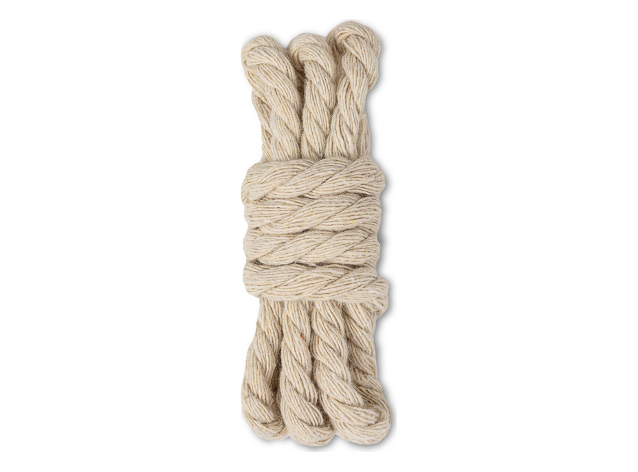 Zahradní houpací síť BOHO se střapci - 200 cm - ecru