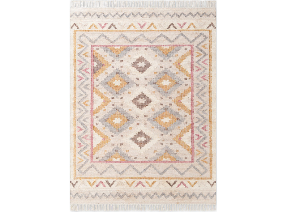 Kusový koberec Imani 106261 Cream/Multi z kolekce Elle