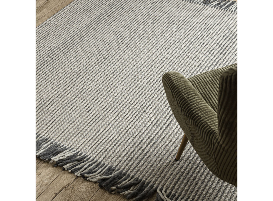 Kusový koberec Tahar 99003F cream/grey