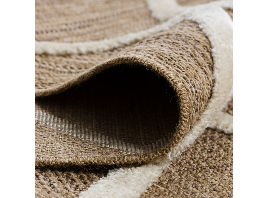 Kusový koberec Spark 0708A beige/cream