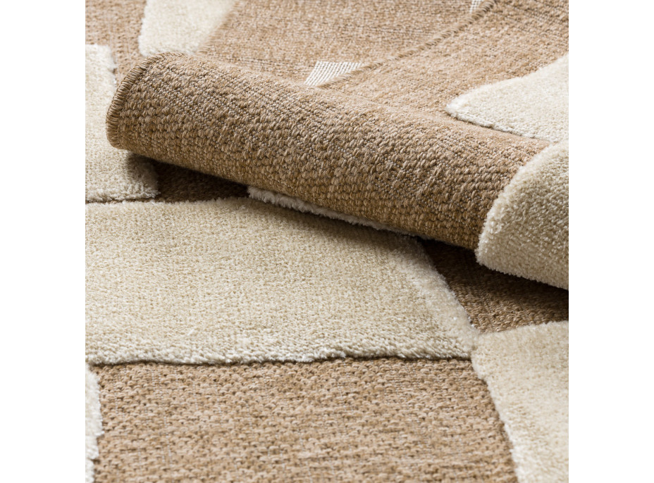 Kusový koberec Spark 0710A beige/cream