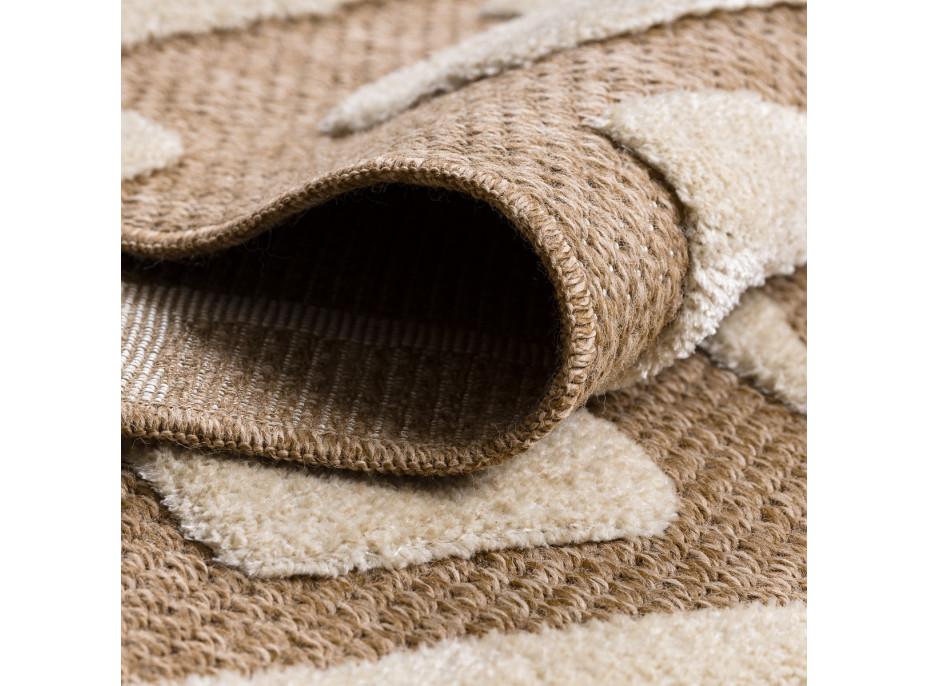 Kusový koberec Spark 0711A beige/cream