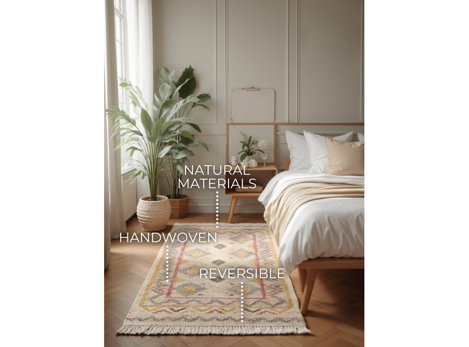 Běhoun Imani 106261 Cream/Multi z kolekce Elle