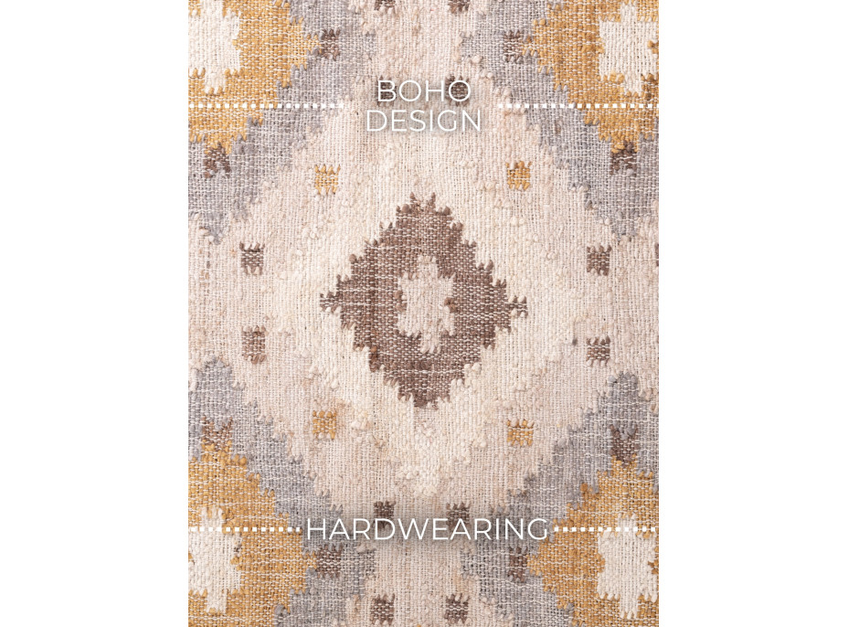 Běhoun Imani 106261 Cream/Multi z kolekce Elle