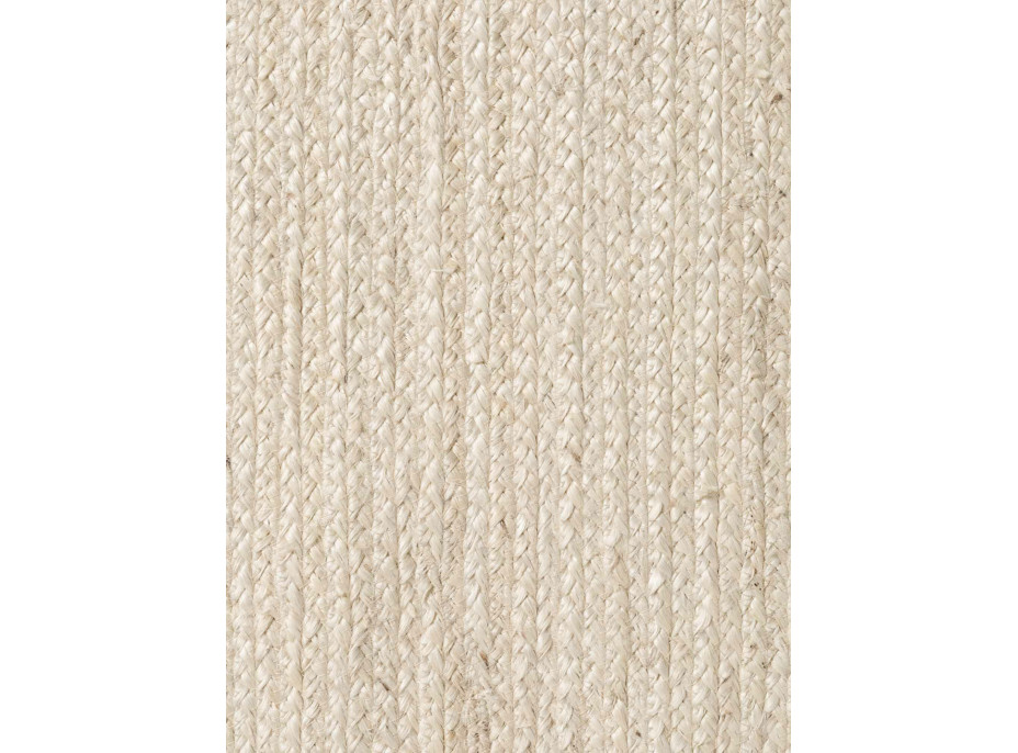 Kusový koberec Jute Braided 106007 Ivory ovál