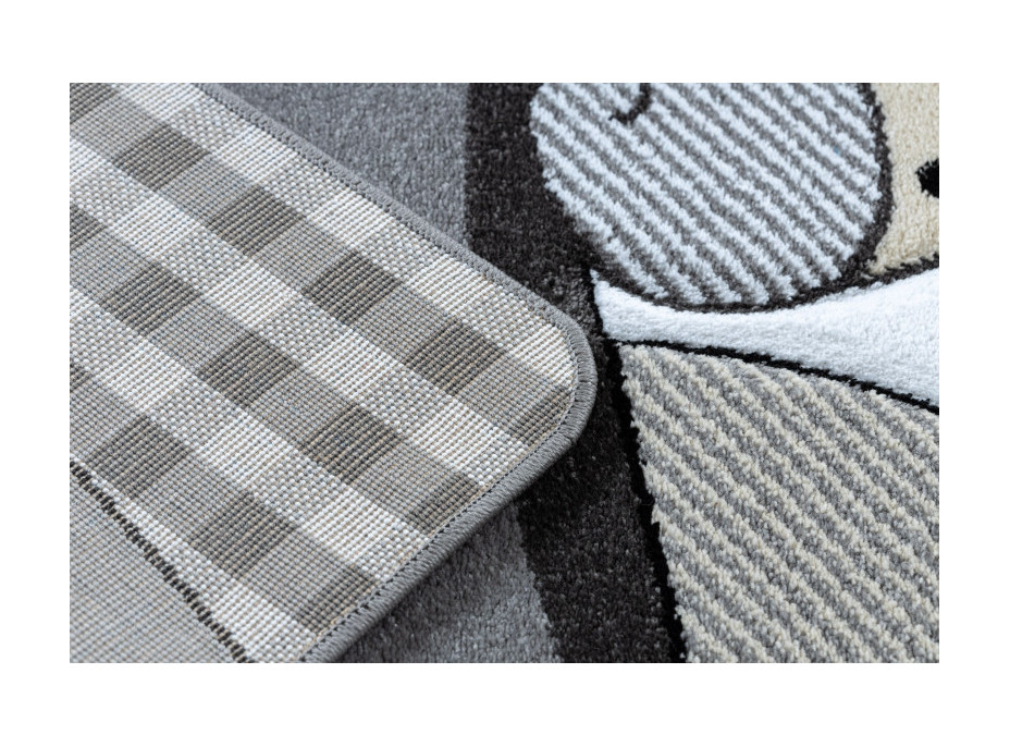 Dětský kusový koberec Petit Farm animals blue, 120x170 cm