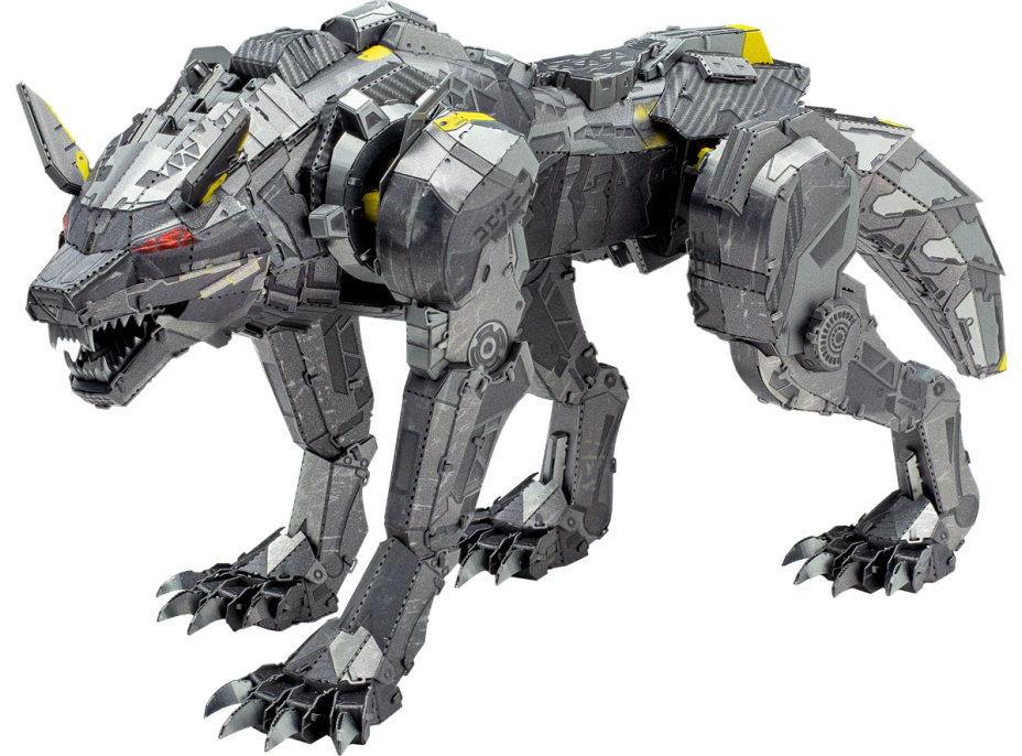 METAL EARTH 3D puzzle Premium Series: Kybernetický vlk