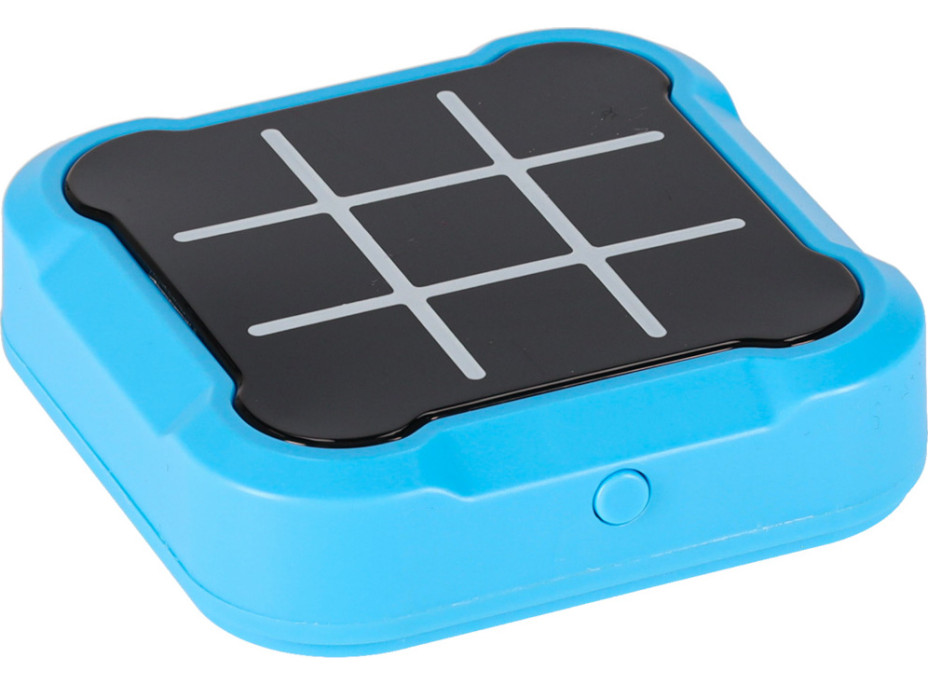 Herní konzole 4v1 Piškvorky - modrá