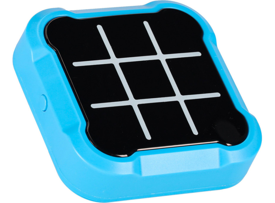 Herní konzole 4v1 Piškvorky - modrá