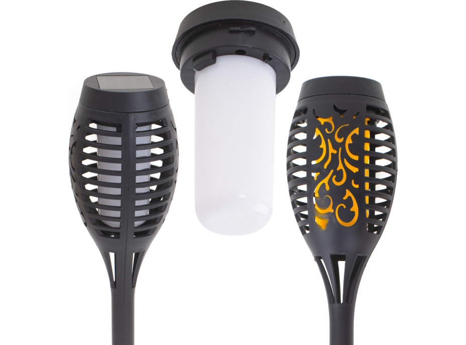 Solární zahradní svítilny 12LED 4ks