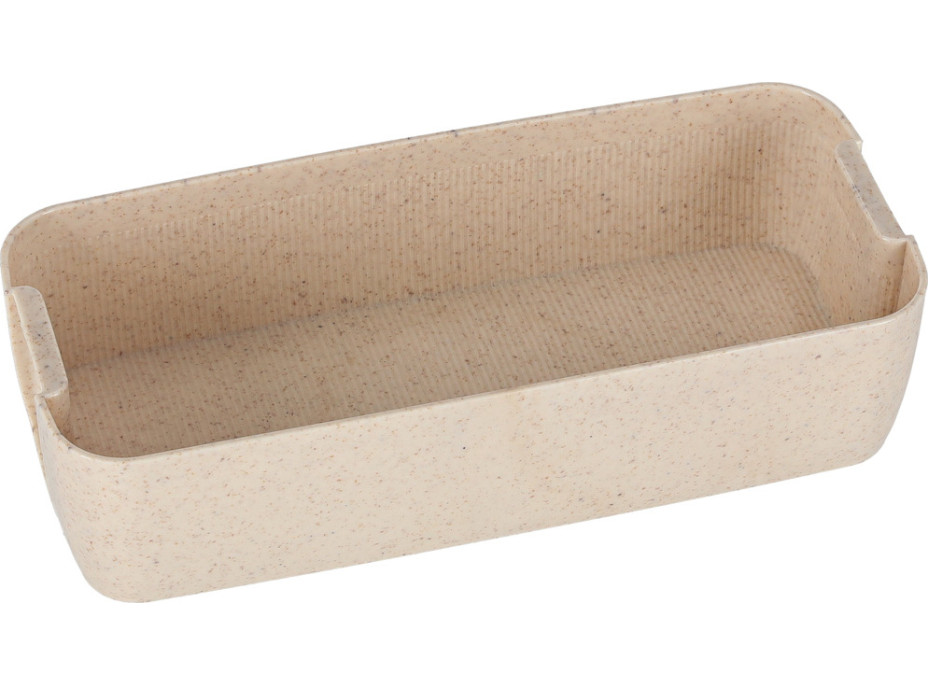 Svačinový box s přihrádkami 750 ml - béžový