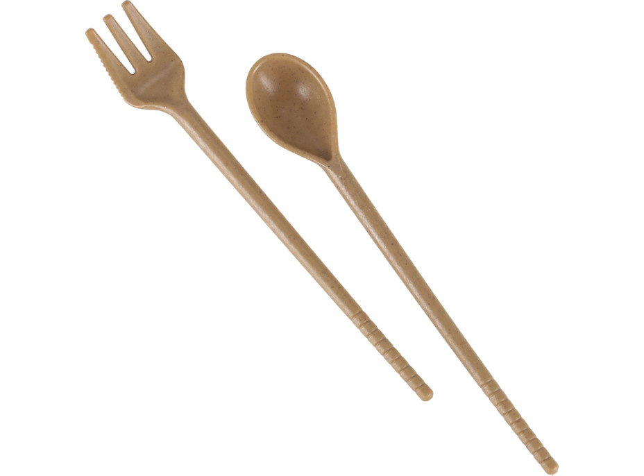 Svačinový box s přihrádkami 750 ml - béžový