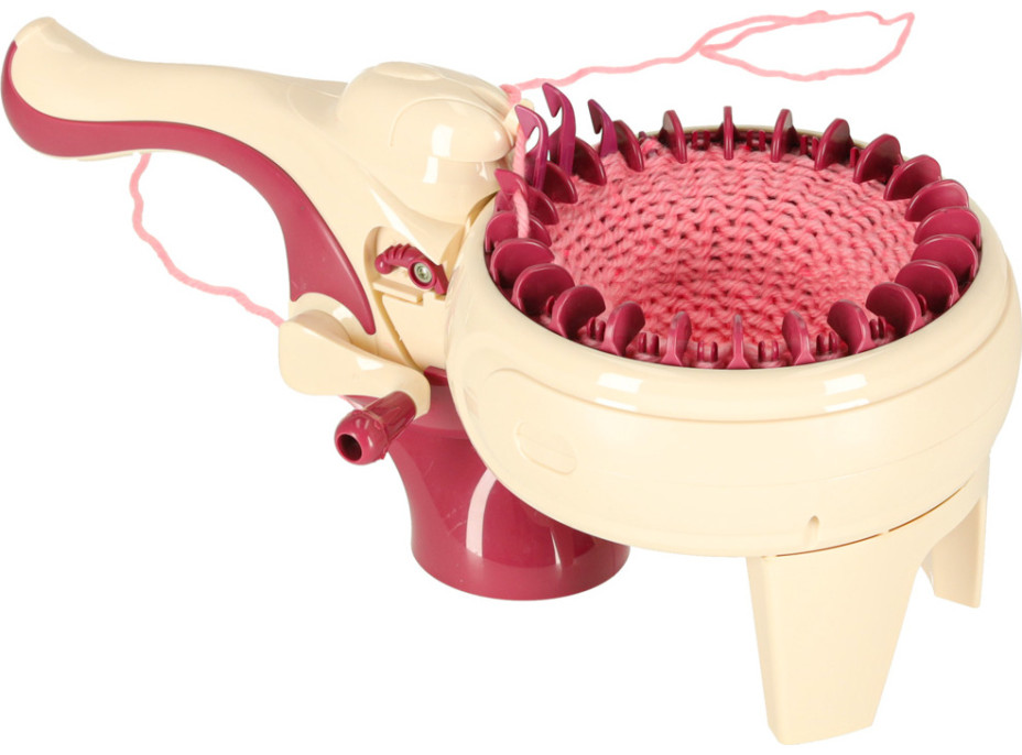 Pletací stroj - 5 přízí