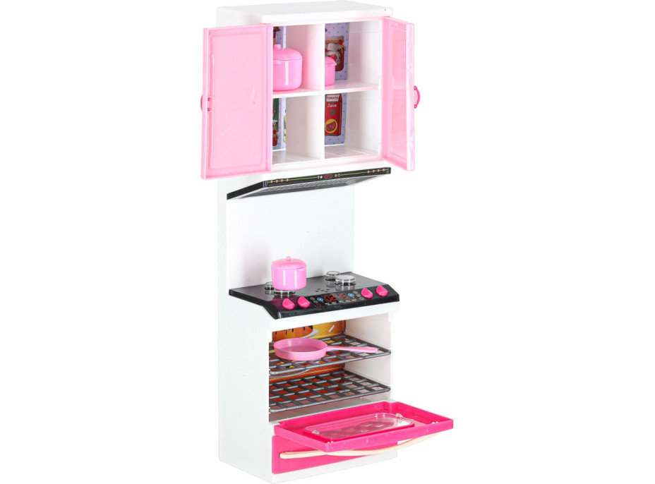 Nábytek pro panenky s osvětlením a zvuky - Kuchyňka