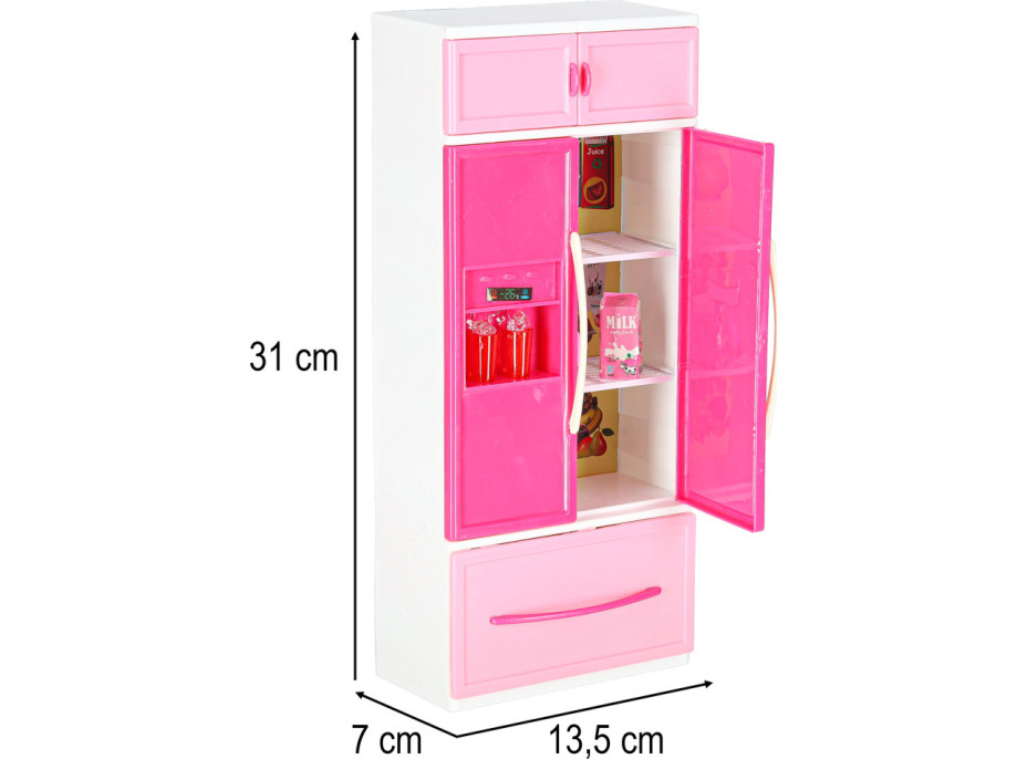 Nábytek pro panenky s osvětlením a zvuky - Kuchyňka