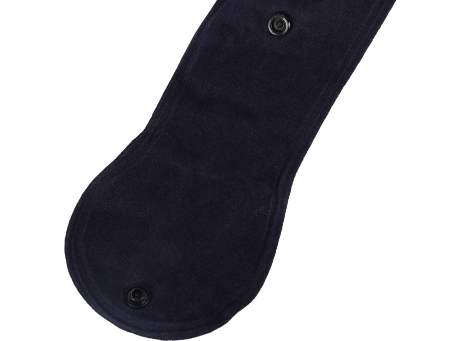 Nafukovací boční cestovní polštář na rameno - tmavě modrý