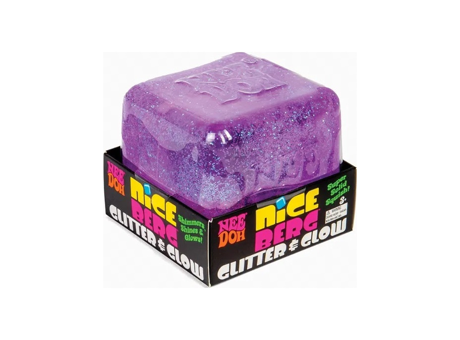 Schylling NeeDoh Mačkací kostka Nice Berg třpytivá