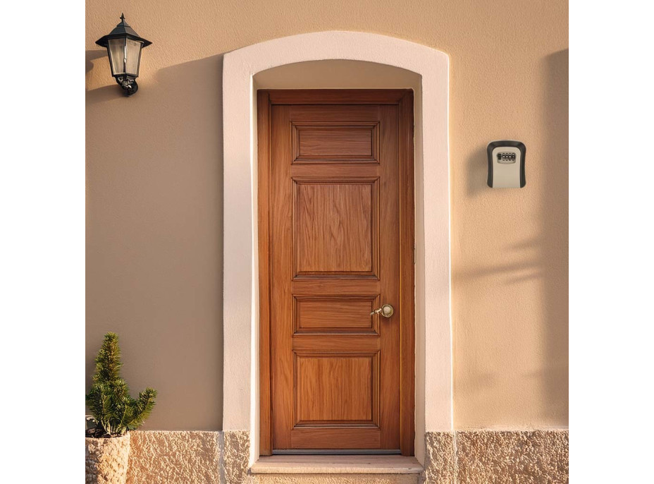 Nástěnná skříňka na klíče s kódem