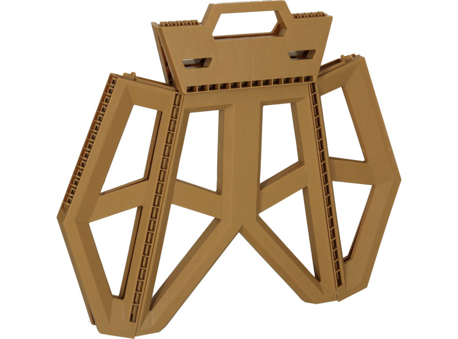 Skládací turistická stolička 39,5 cm - béžová