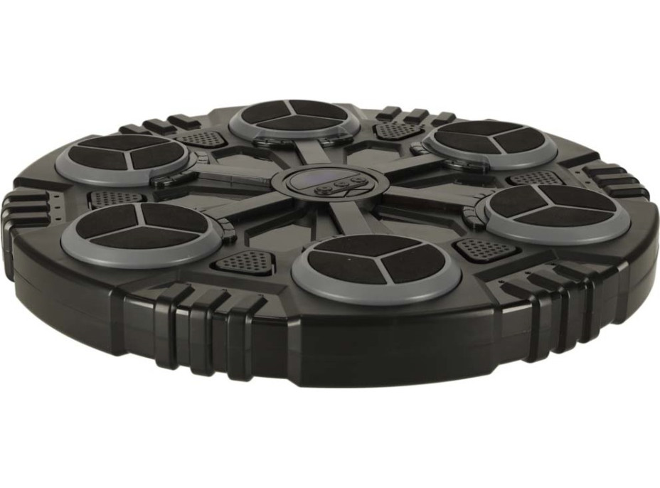 Boxerský nástěnný trenažér KX3009 s Bluetooth, LED a USB + rukavice