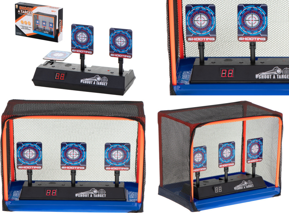 Elektronický střelecký digitální terč - box