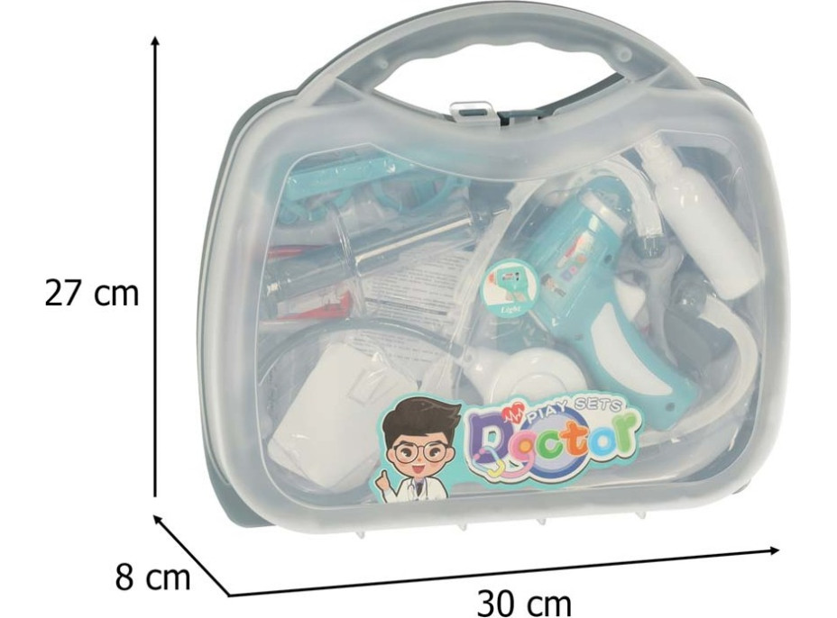 Doktorská souprava v kufříku se zvuky a světlem