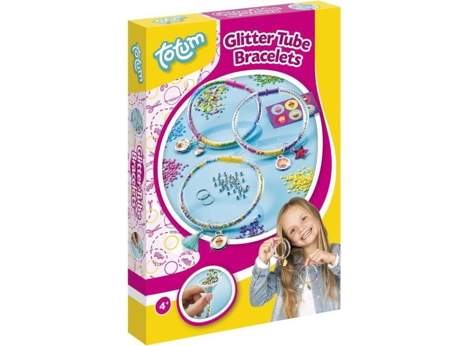 TOTUM Sada na výrobu glitrových náramků
