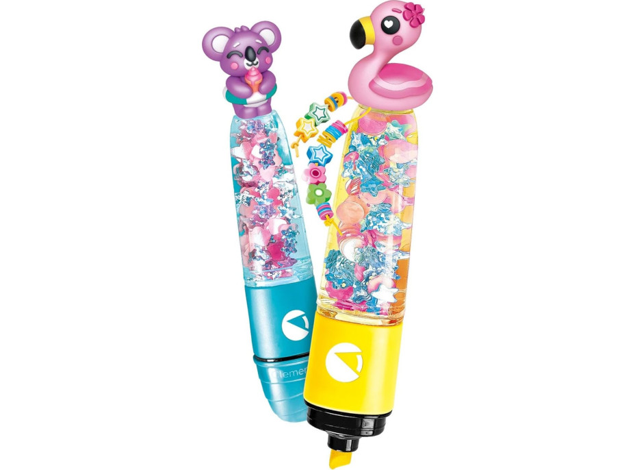 CLEMENTONI IDEA Kreativní sada pro výrobu zvýrazňovačů Friends