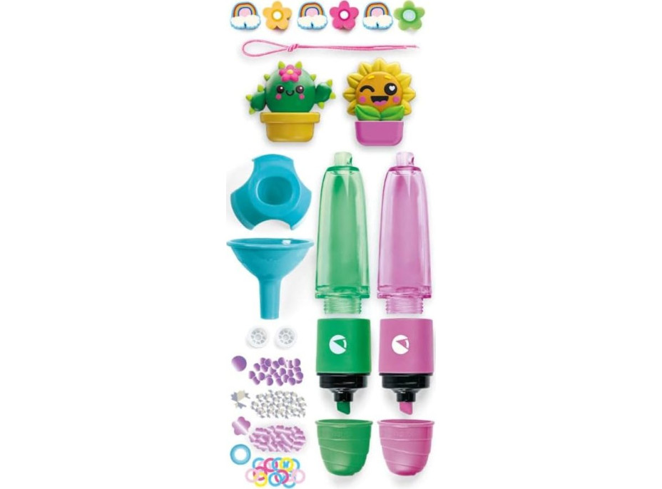 CLEMENTONI IDEA Kreativní sada pro výrobu zvýrazňovačů Garden