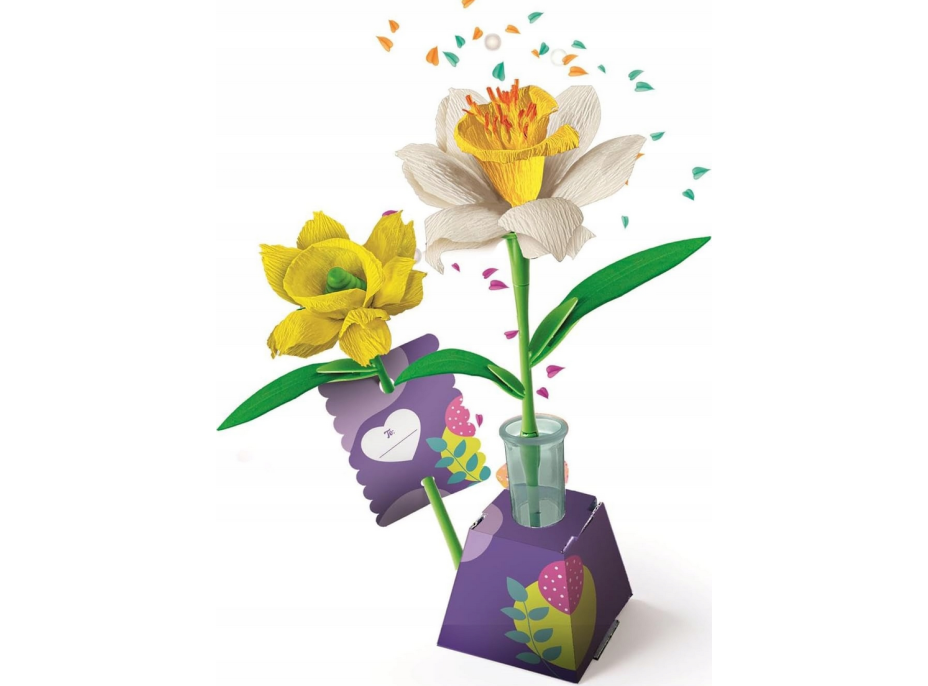 CLEMENTONI IDEA Květinová továrna: Narcis