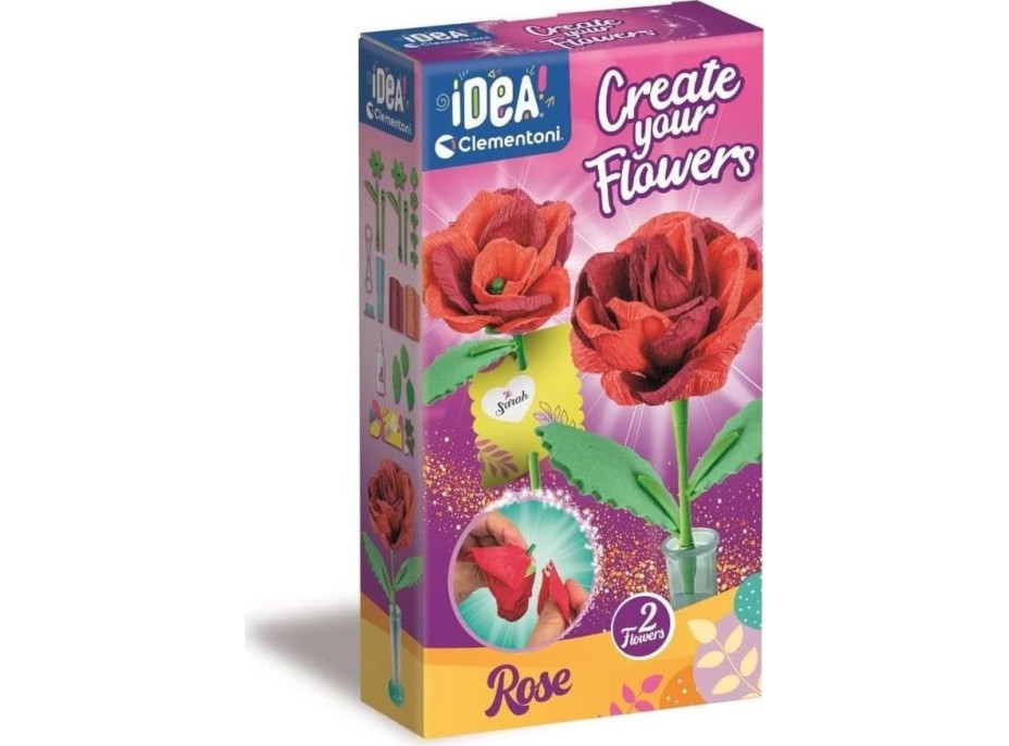 CLEMENTONI IDEA Květinová továrna: Růže