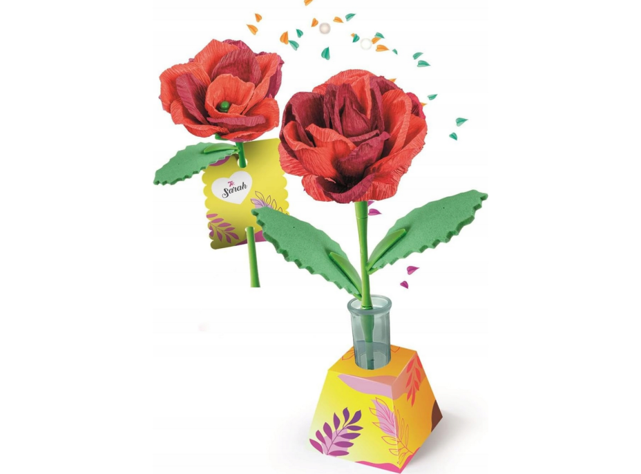 CLEMENTONI IDEA Květinová továrna: Růže