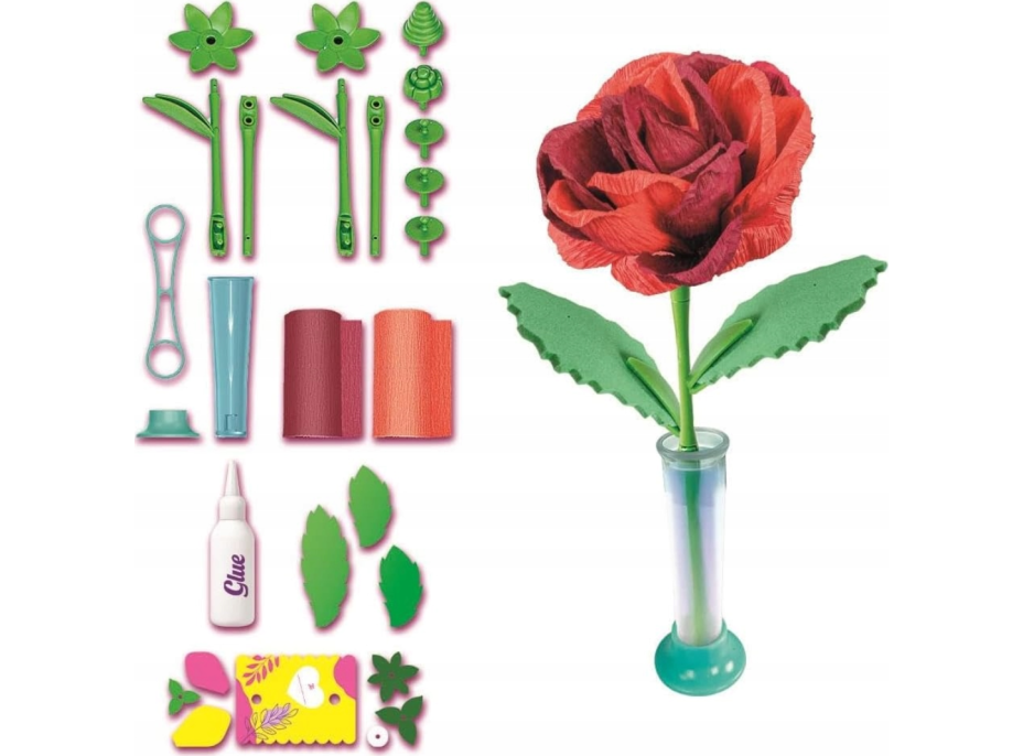 CLEMENTONI IDEA Květinová továrna: Růže