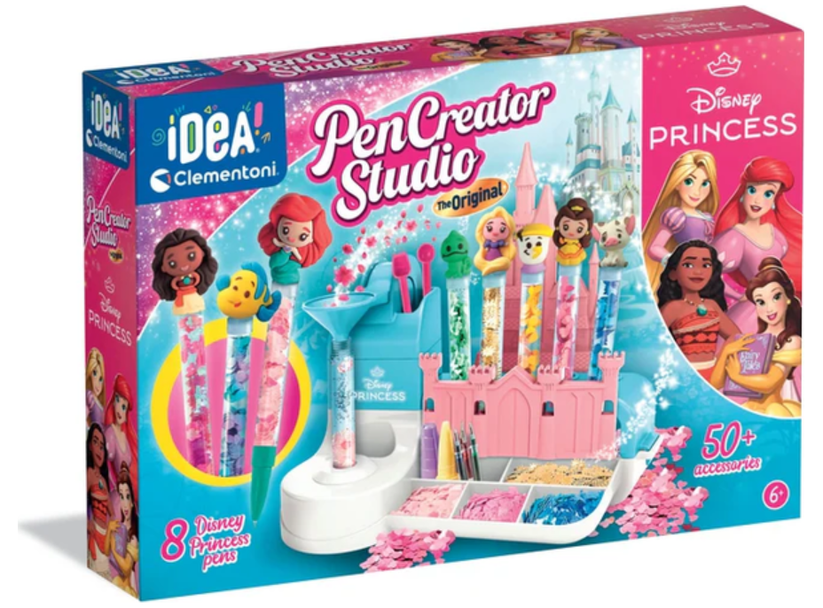 CLEMENTONI IDEA Továrna na pera Disney princezny