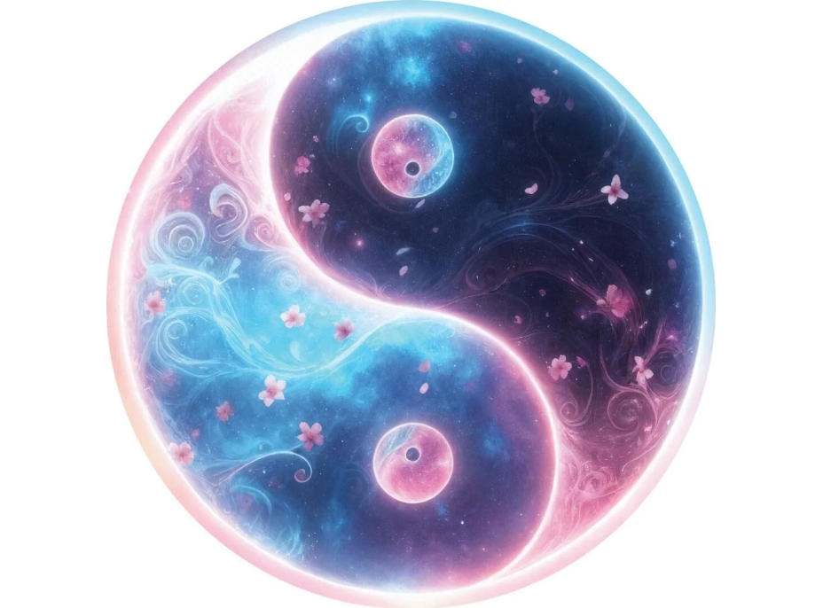 ART PUZZLE Kulaté puzzle Jing a jang 570 dílků