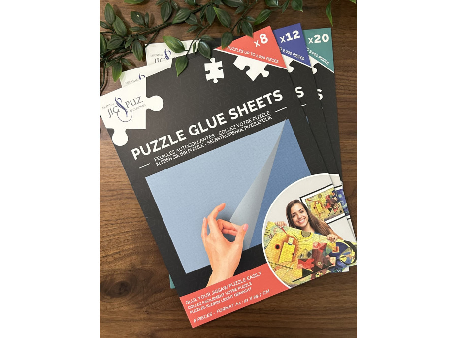 JIG&PUZ Lepicí fólie na puzzle pro 2000 dílků