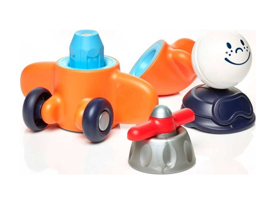 SMARTMAX Magnetická stavebnice Moje první letadlo 5 dílků