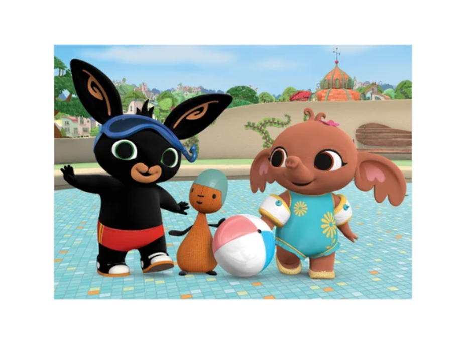 DINO Puzzle Bing u bazénu 24 dílků