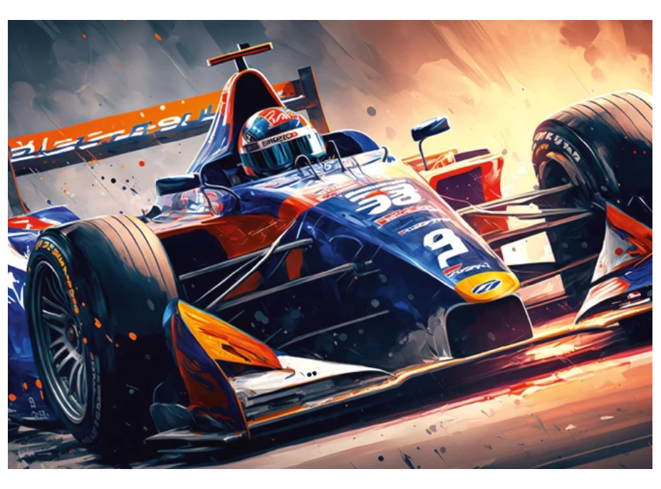 DINO Puzzle Formule 500 dílků