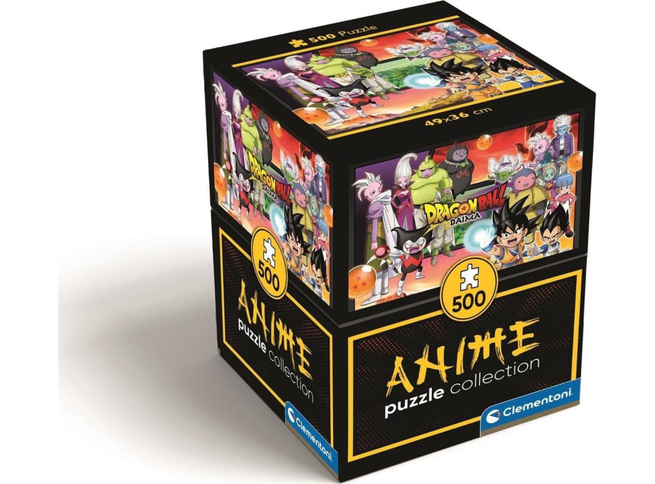 CLEMENTONI Puzzle Gaming Collection: Anime Dragonball 500 dílků